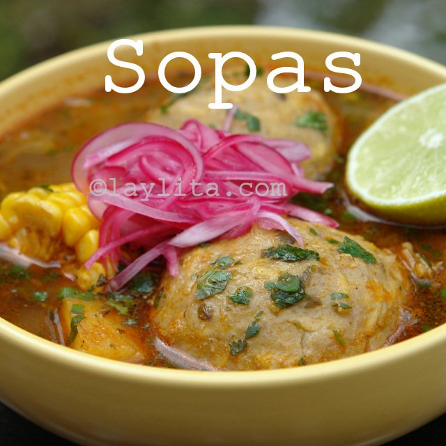 Recetas de Sopas Ecuatorianas Recetas de Sopas Ecuatorianas